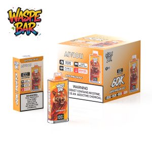 waspe bar 60000 puffs led screen disposable vape