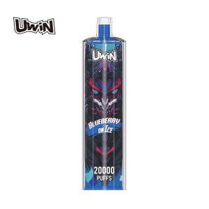 uwin shisha hookah crystal 20000 puffs rechargeable disposable vape