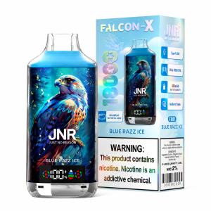 jnr falcon x 18000 puffs rechargeable disposable vape with digital screen