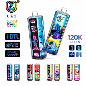 uzy shisha hookah king 120000 puffs rechargeable disposable vape