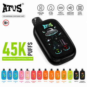 atvs 45000 puffs rechargeable disposable vape