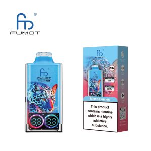 fumot leopard 40000 40k puffs rechargeable disposable vape with led screen & rgb light